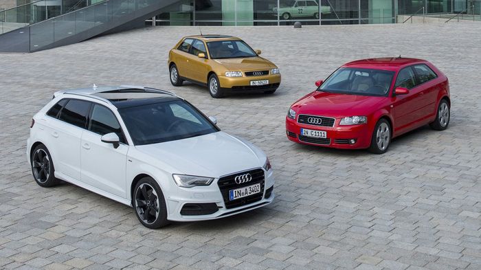 Η 3η γενιά έφερε και τη sedan παραλλαγή του A3, καθώς κι ένα plug-in υβριδικό. Οι πληροφορίες επίσης αναφέρουν ότι και μια έκδοση A3 Sportback e-tron 